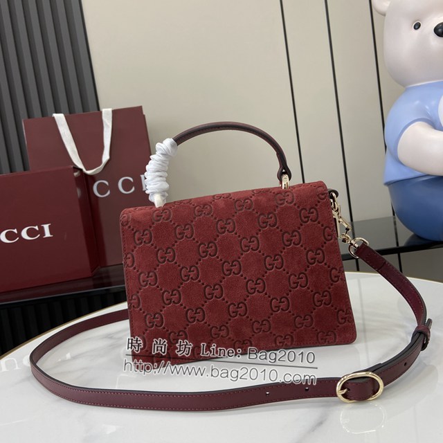 Gucci專櫃古馳經典Dionysus系列迷你手提包女士肩背包 jh2354型號：813400